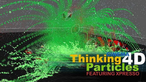 XYZ軟體急先鋒 http://83.to/twvcd CMIVFX Cinema 4D Thinking Particles And ...